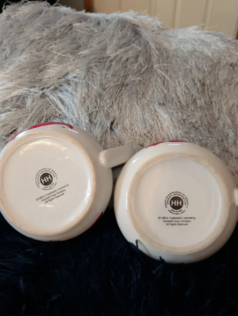 2 Vintage Campbell's Soup Bowls 1998 Flawless